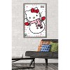 Trends International Hello Kitty: 17 Holiday - Build A Snowman Framed Wall Poster Prints - 2 of 4