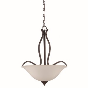 Craftmade Lighting Northlake 3 - Light Pendant in  Aged Bronze - 1 of 1