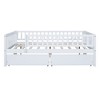 Whisen Twin Size Daybed Wood Bed with Two Drawers - 4 of 4