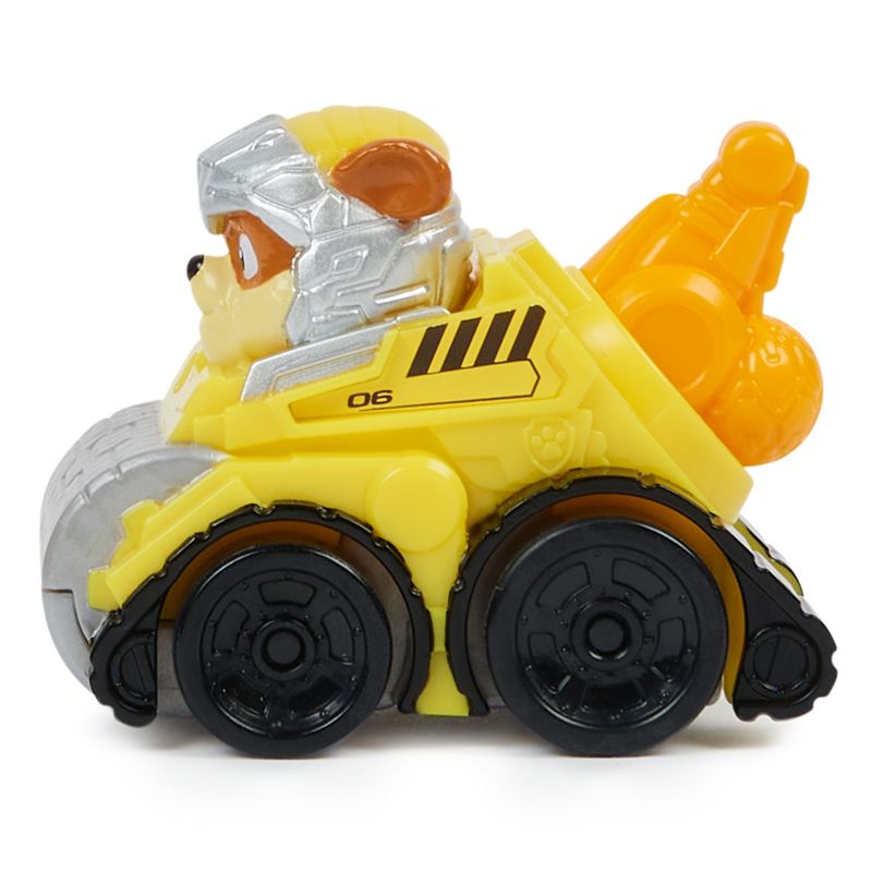 PAW Patrol Rubble 6pk Pawket Racers, 4 of 6
