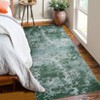 Coolmee Washable Area Rug Modern Abstract Rug Soft Non-Slip Non-Shedding Faux Wool Stain Resistant Floor Carpets for Living Room Bedroom - 2 of 4