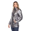 Metallic Puffer Coat - White Mark - 2 of 4