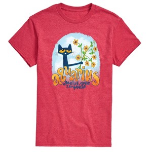 Men's - Pete the Cat - Aquarius Short Sleeve Graphic T-Shirt - 1 of 4