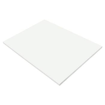 SunWorks Construction Paper, 58lb, 18 x 24, Bright White, 50/Pack