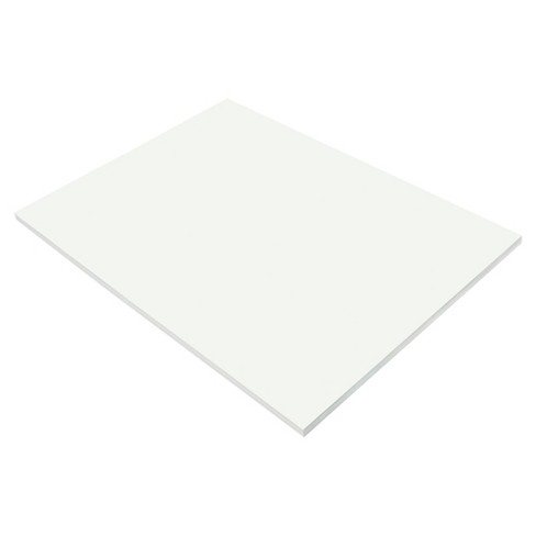 Prang Medium Weight Construction Paper, 18 X 24 Inches, White, 50