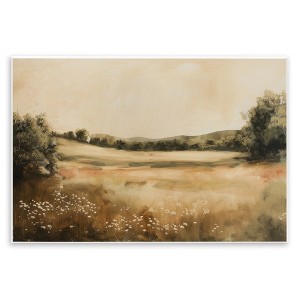 Stupell Industries Neutral Meadow Landscape, 13" x 19" - 1 of 4