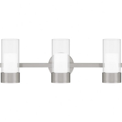 Quoizel Lighting Logan 1 - Light Vanity in  Brushed Nickel