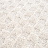 Hauteloom Leryn Ivory Checkered Area Rug - 2 of 4
