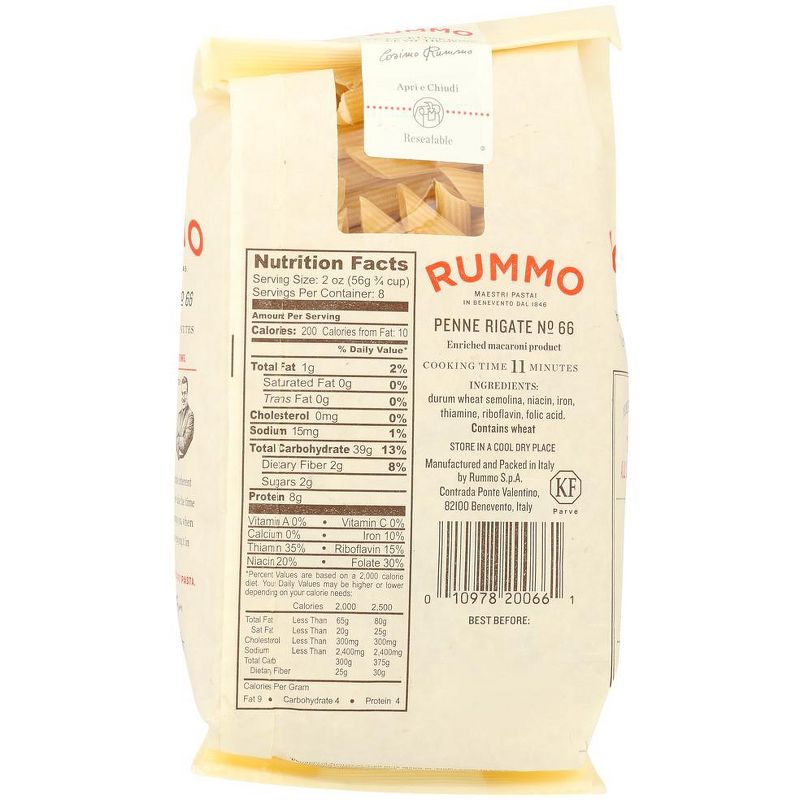 Rummo Penne Rigate - Case of 12/1 lb, 3 of 8
