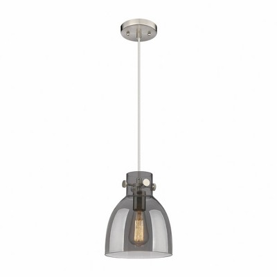 Newton Bell - 1 Light Pendant In Industrial Style-9.63 Inches Tall and 8 Inches Wide
