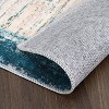 Acekool Area Rug Machine Washable Low Pile Ultra-Thin Non Slip Modern Bordered Indoor Rug for Living Room Bedroom Office - 4 of 4