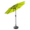 WestinTrends 9 Ft Outdoor Patio Market Table Umbrella with Bronze Round Base - 2 of 4