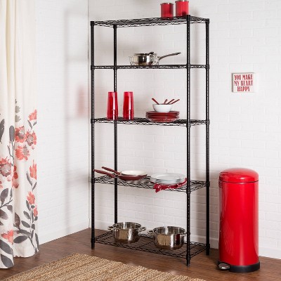 five shelf storage rack