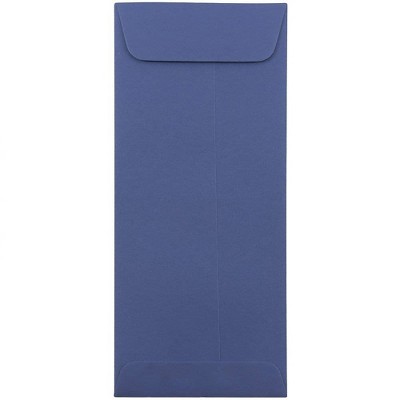 JAM Paper #10 Policy Business Envelopes 4.125 x 9.5 Presidential Blue 263912999I