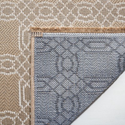 Ivory Rectangular Hand-Knotted Wool Area Rug