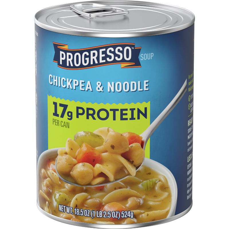 Progresso High Protein Chickpea &#38; Noodle - 18.5oz, 4 of 9