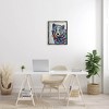 Stupell Industries Geometric Hued Abstract BearFloater Canvas Wall Art - 2 of 4