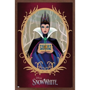 Trends International Disney Snow White: Live Action - Illustrated Evil Queen Framed Wall Poster Prints - 1 of 4