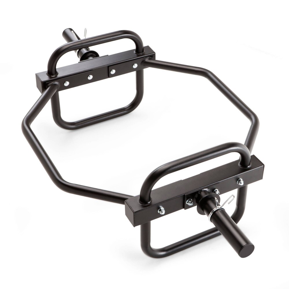 Photos - Barbells & Dumbbells Marcy Hex Trap Weight Bar - Black 