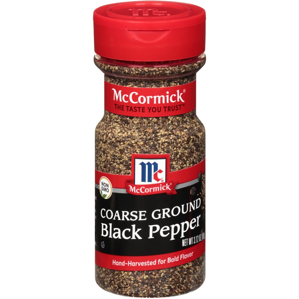 UPC 052100030258 product image for McCormick Coarse Ground Black Pepper - 3.12 oz | upcitemdb.com