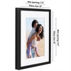 Americanflat Gallery-Style Picture Frame with Mat to Secure Artwork, Prints, and Photos - 2 of 4