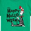 Boys' - Dr. Seuss - Cat in the Hat Happy Halloween Skeleton Cat Short Sleeve Graphic T-Shirt - 2 of 4