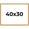 PosterPalooza | 40x30 Wood Antique Frame with UV Acrylic, 4 Finishes: Bronze, Gold, Silver, and Black - 2 of 4