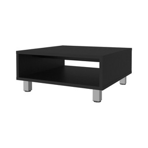 NicBex Modern 23.6" Square Coffee Table with Open Storage Space for Living Room - 1 of 4