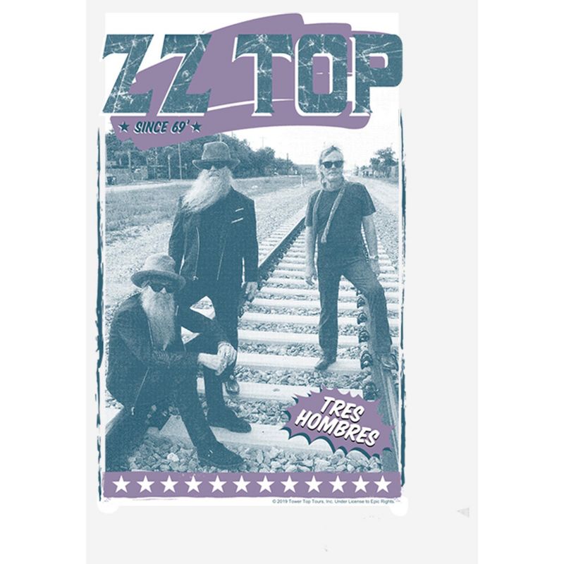 Women's ZZ TOP Railroads T-Shirt, 2 of 5