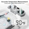 Napei Foldable Elephant Baby Bathtub for Infants and Toddlers with Soft Cushion and Thermometer - 2 of 4