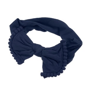 Unique Bargains Cotton Bow Headband Fashion Cute Hair Band for Child 6.3 Inch - 1 of 4