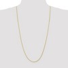 Black Bow Jewelry 1.75mm 10k Yellow Gold Parisian Wheat Chain Necklace - 2 of 4
