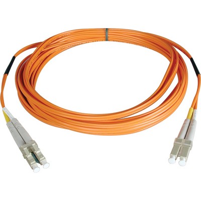 Tripp Lite 15M Duplex Multimode 50/125 Fiber Optic Patch Cable LC/LC 50' 50ft 15 Meter - LC Male - LC Male - 49.21ft
