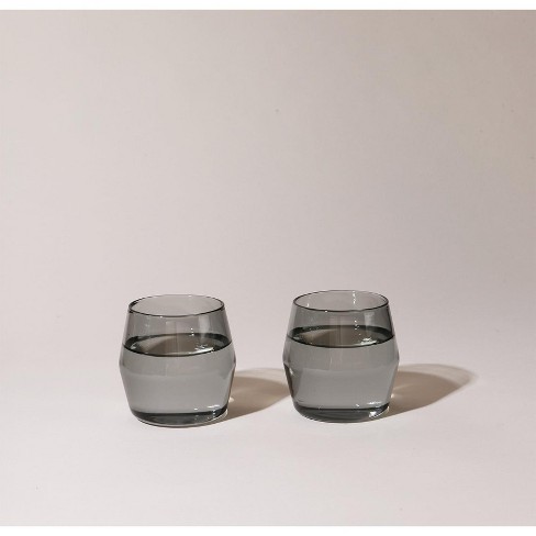 Yield 6 Oz Century Glass, Boxed Set Of 2 - Gray : Target