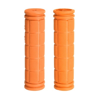 Unique Bargains Rubber Non-Slip Mushroom Bike Fit 7/8" Handlebar Grips 4.53" 2 Pairs