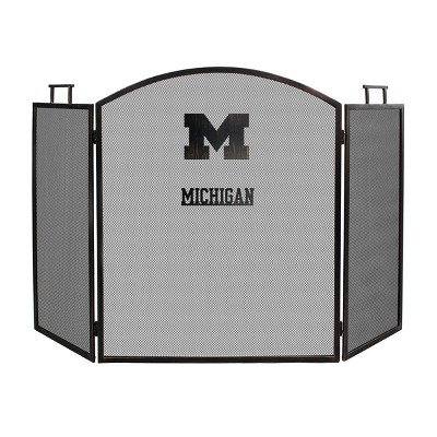 NCAA University Of Michigan Fireplace Screen