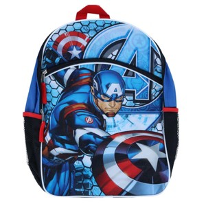 U.P.D., INC Boys Marvel 16 Inch Captain America Backpack - 1 of 3