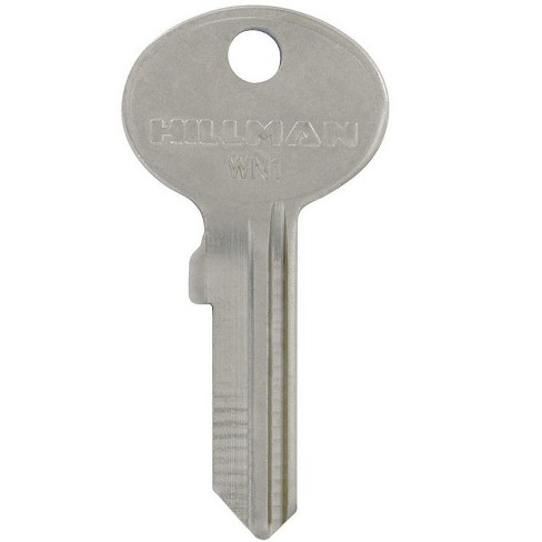 Hillman KeyKrafter Universal House/Office Key Blank 268 WN1 Single For Wind Mailbox Locks - image 1 of 2