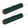 Hastings Home Set of 2 Wrapping Paper Storage Bags - Holds Up to 25 Rolls of Gift wrap - 2 of 4