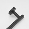 BWE Single Post Wall Mounted Towel Bar Toilet Paper Holder - 3 of 4