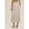 Women's Floral Buttoned Detail Midi Skirt - WISHLIST M - 3 of 3