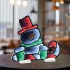 Snowman Candy Cane Ekkolight 21.5"L - 2 of 2