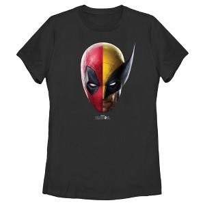 Women's Marvel: Deadpool & Wolverine Half Portraits T-Shirt - 1 of 4