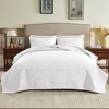 Inhand Microfiber Quilt Bedding Set, Soft Lightweight Coverlet For All Season - 2 of 4