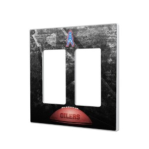 NFL AFC Historic Teams Legendary Hidden-Screw Light Switch Plate for Double Rocker - 1 of 4