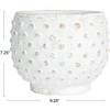 Storied Home Distressed Terra Cotta Hobnail Planter - 3 of 4