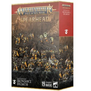 Games Workshop - Warhammer Age of Sigmar - Orruk Warclans - Spearhead Irownjawz Bigmob - 1 of 1