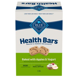 Blue Buffalo Mini Bar Apple & Yogurt Dog Treats - 32oz - 1 of 4