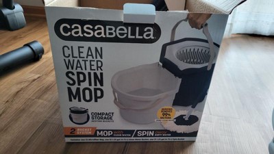 Casabella Clean Water Spin Mop Review: A microfiber mop with issues -  Reviewed