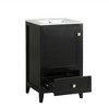 KIGFTSOD 20" Bathroom Vanity with Sink, Bathroom Cabinet with Soft Closing Door, Storage Rack and A Drawer - 3 of 4